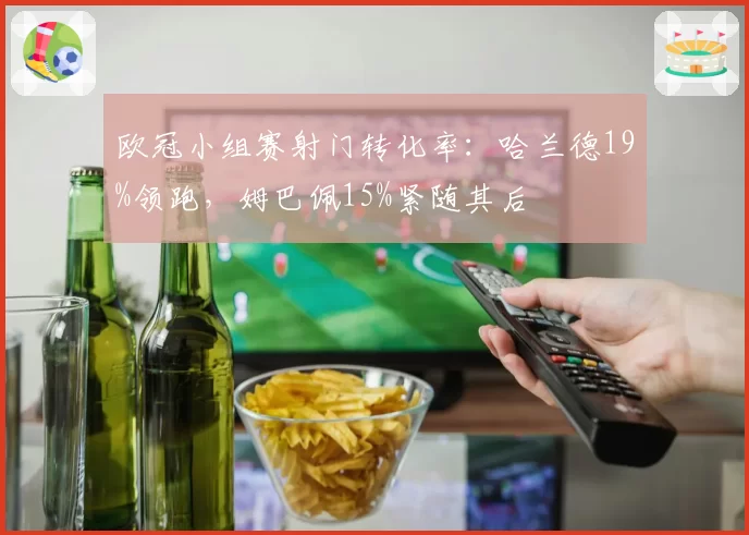 欧冠小组赛射门转化率：哈兰德19%领跑，姆巴佩15%紧随其后