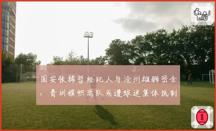 国安张稀哲经纪人与沧州雄狮密会，青训旗帜离队或遭球迷集体抵制